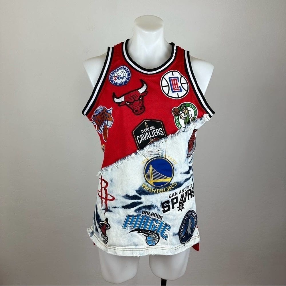 Heritage America x UNK Mixed NBA Jersey